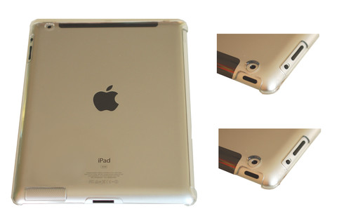 Ipad crystal back case per - back,